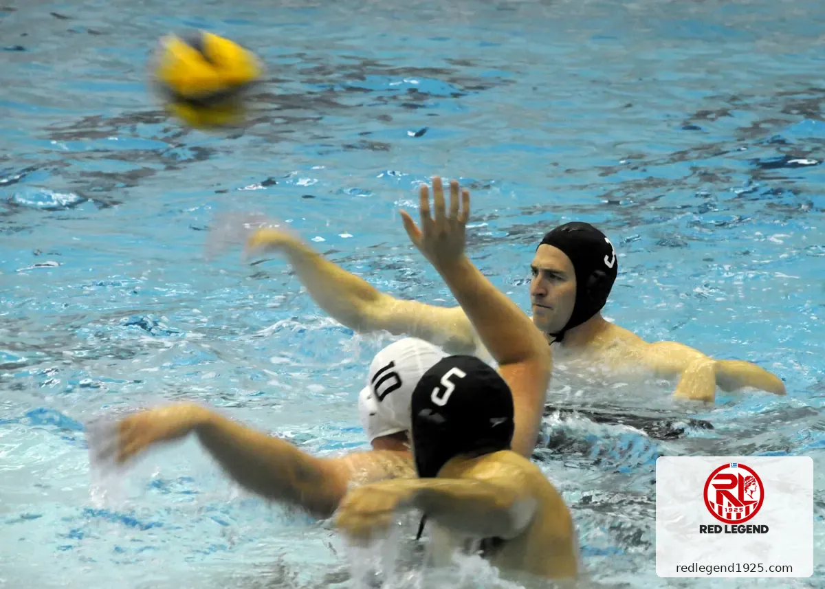 Partido de waterpolo — Fotografía temática de archivo